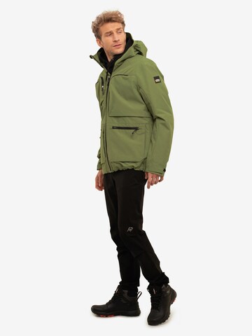 Rukka Weatherproof jacket 'Paaskunta' in Green