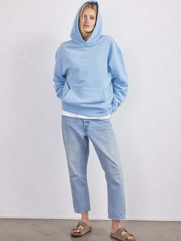 BEARTH Sweatshirt 'Hoodie Bio-Baumwoll-Mix' in Blue