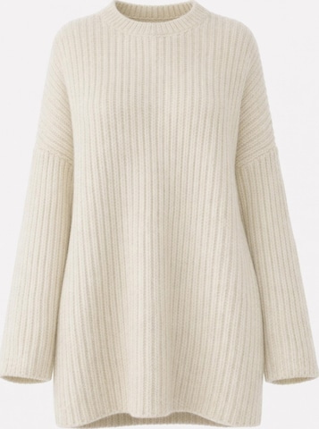 Worldclassca Oversized Sweater 'Dicker' in Beige: front