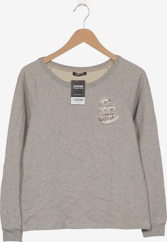 MARGITTES Sweatshirt & Zip-Up Hoodie in L in Grey: front