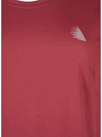 Active by Zizzi Shirt 'Abasic' in Rood