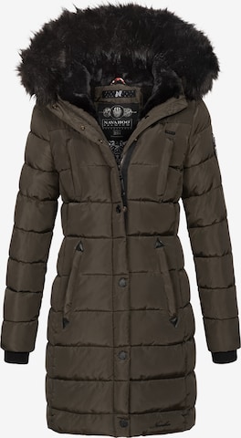 NAVAHOO Winter coat in Grey: front