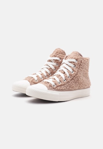 CONVERSE Sneakersy wysokie 'CTAS' w kolorze beżowy