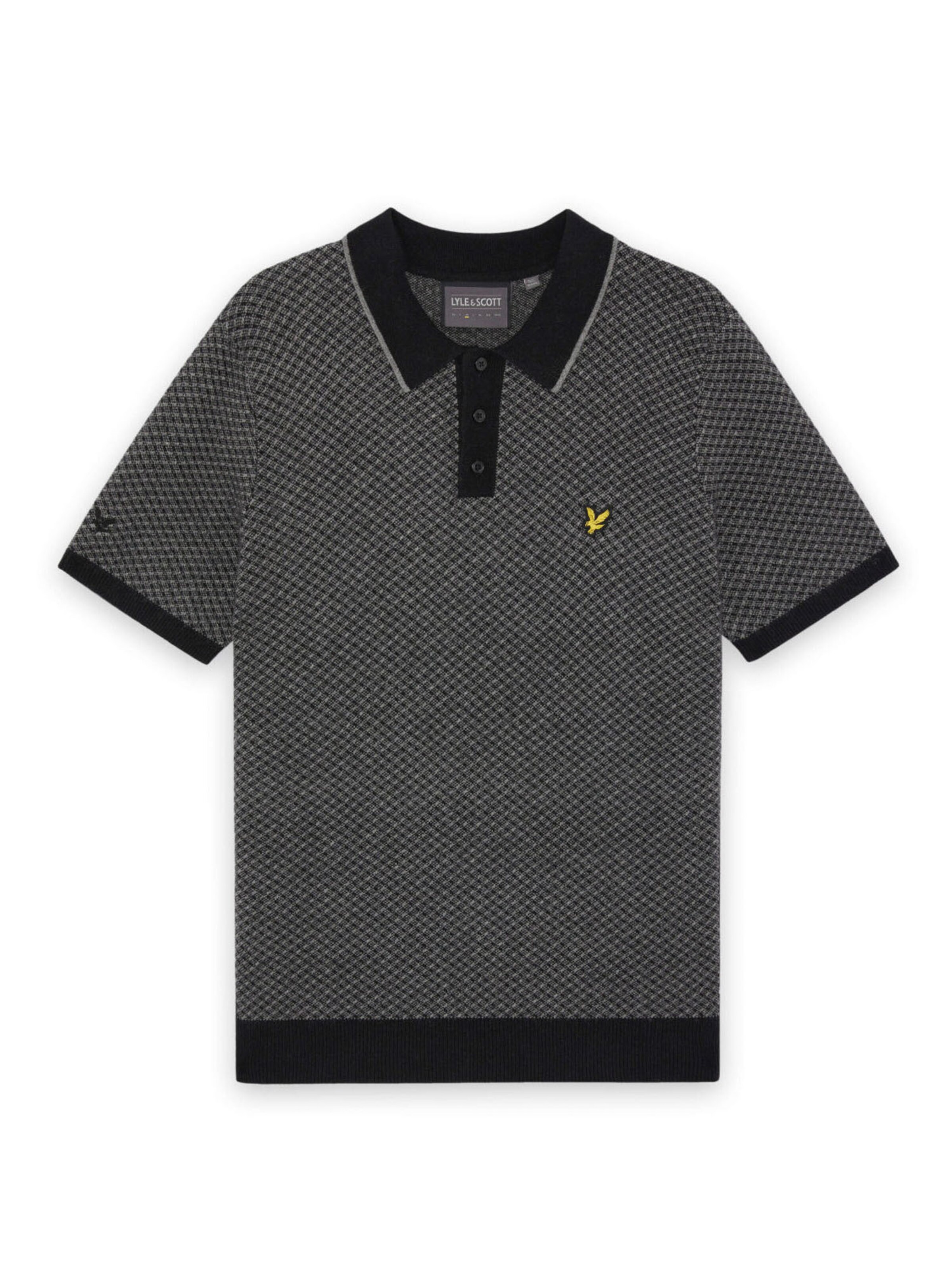 Lyle & Scott Functioneel shirt in Grijs: voorkant
