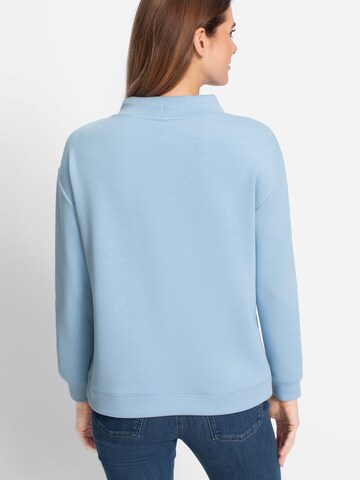 Sweat-shirt Olsen en bleu