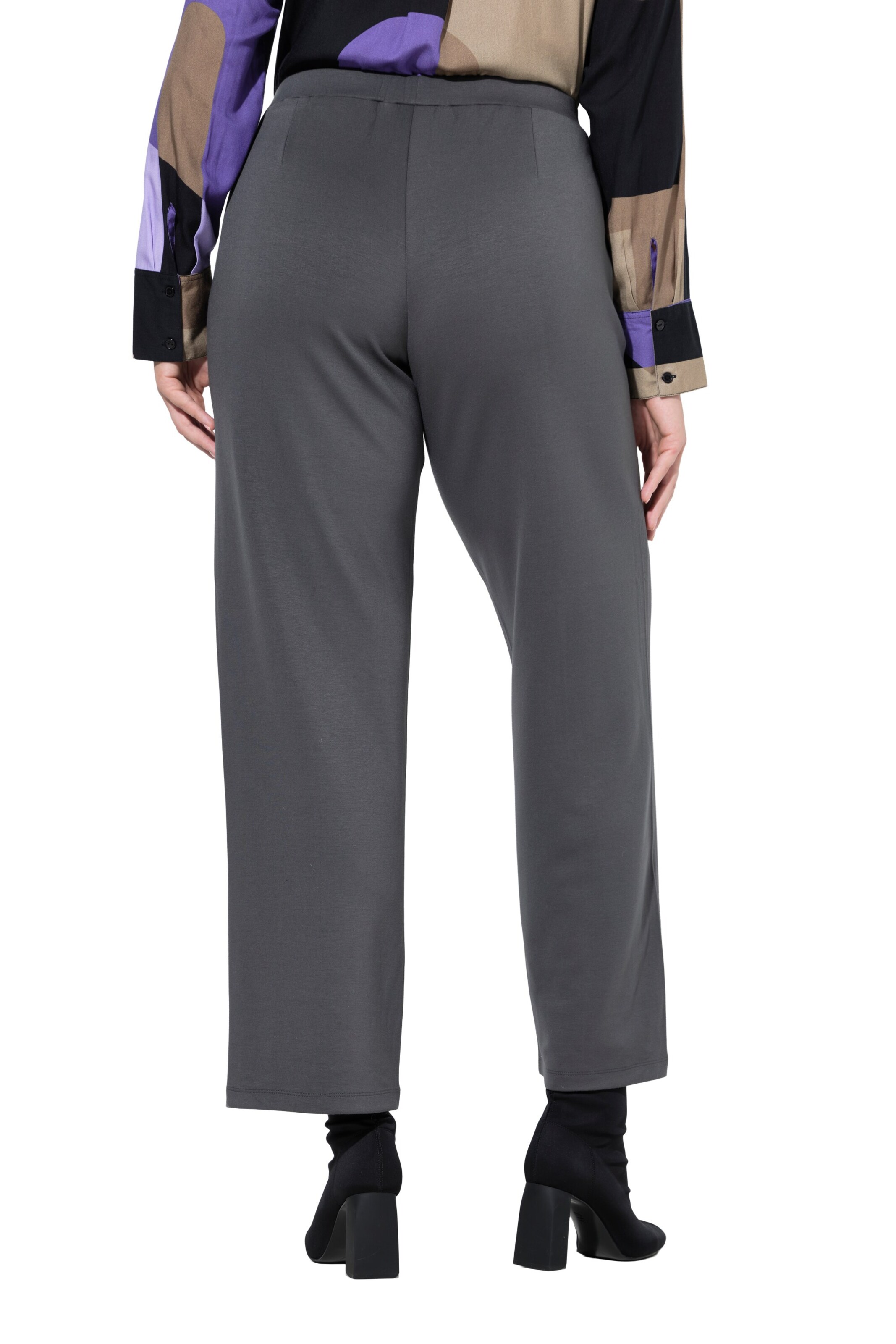 Ulla Popken Regular Hose in Grau