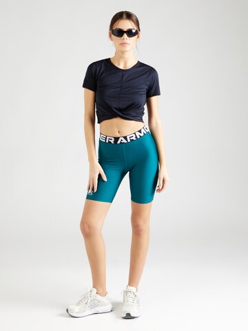 Skinny Pantaloni sportivi 'Authentics' di UNDER ARMOUR in verde