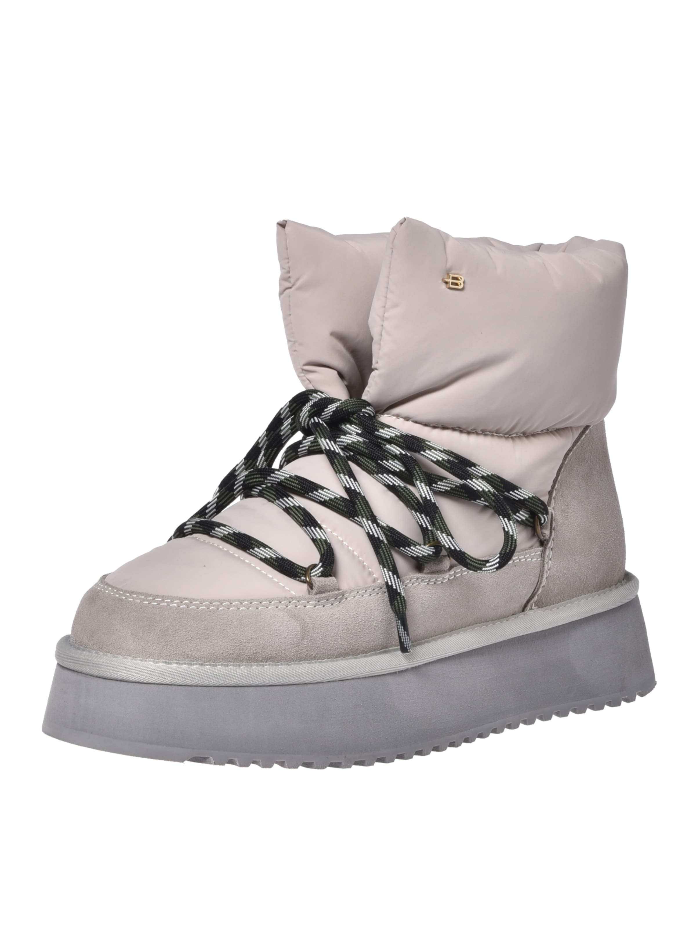 BALDININI Enkellaarsjes in Grijs: voorkant