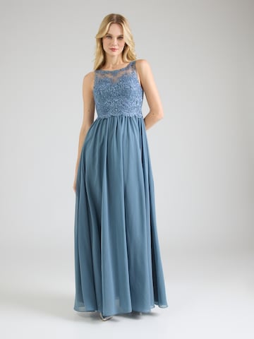 Laona Estélyi ruhák - kék: elől