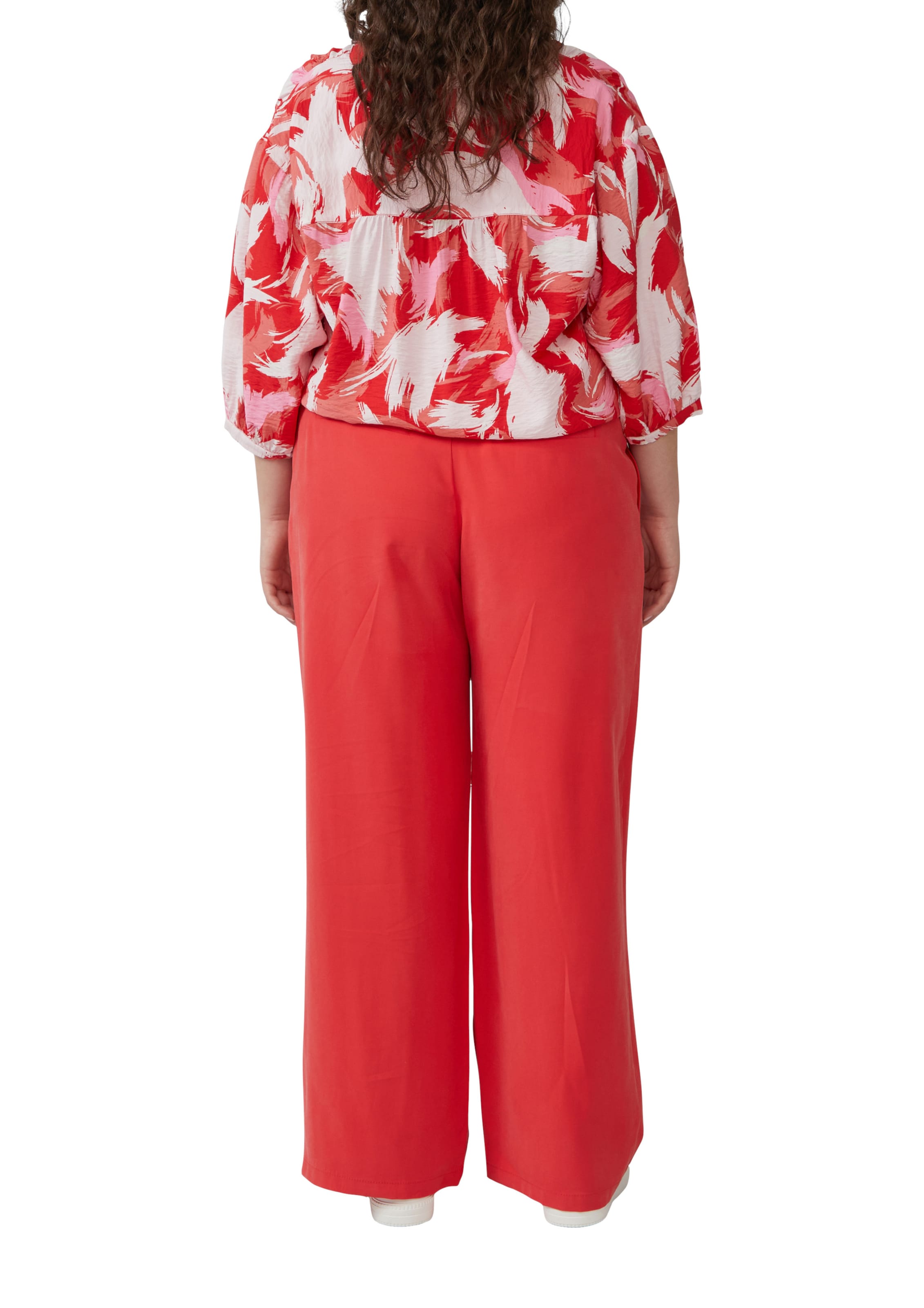 s.Oliver Red Label Plus Bluse in Rot