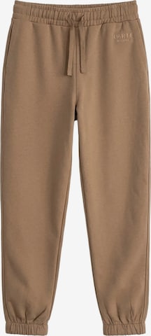 L'Arte Milano Tapered Hose in Braun: Vorderseite