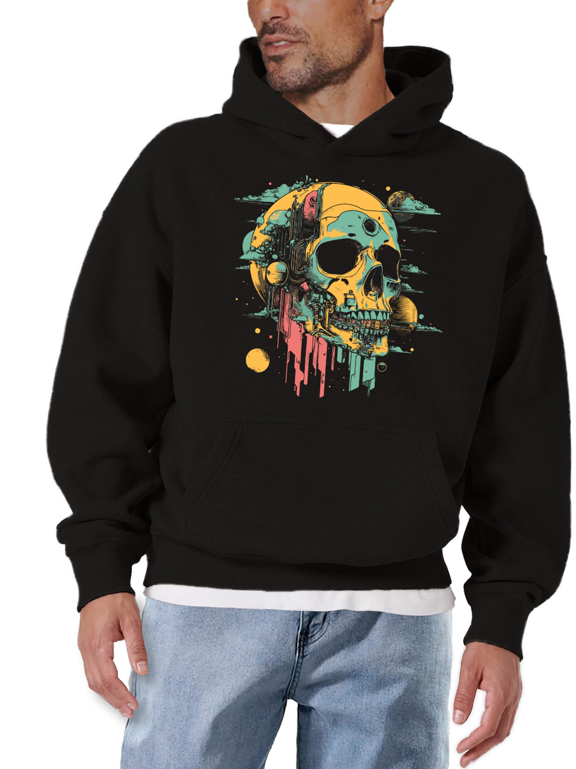 MAKAYA Sweatshirt in Black