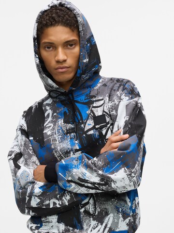 mėlyna KARL LAGERFELD JEANS Megztinis be užsegimo