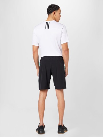 ADIDAS PERFORMANCE Normalny krój Spodnie sportowe 'Colorblock 3-Stripes' w kolorze czarny