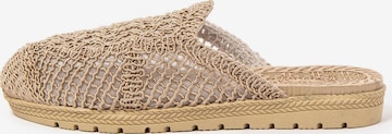 Brasileras Slippers 'Suna' in Brown: front