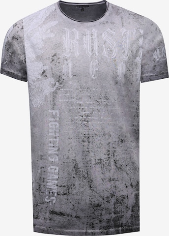 Rusty Neal T-Shirt in Grau: Vorderseite