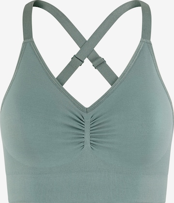 ETAM Sport-BH 'Alma' in Grün: Vorderseite