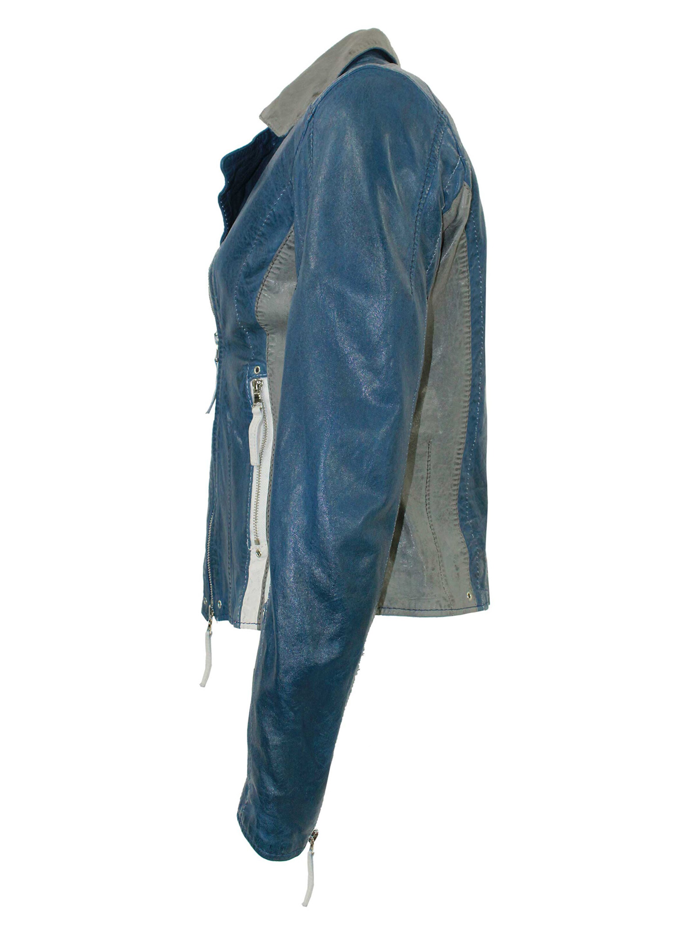 J.Gillie Between-Season Jacket 'Jaina' in Blue