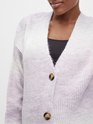 MAMALICIOUS Knit cardigan 'Britt' in Purple