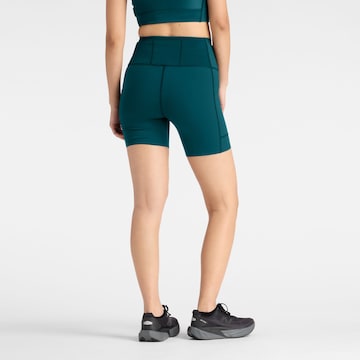 Skinny Pantalon de sport 'RC Elite Storage Short 6"' new balance en vert