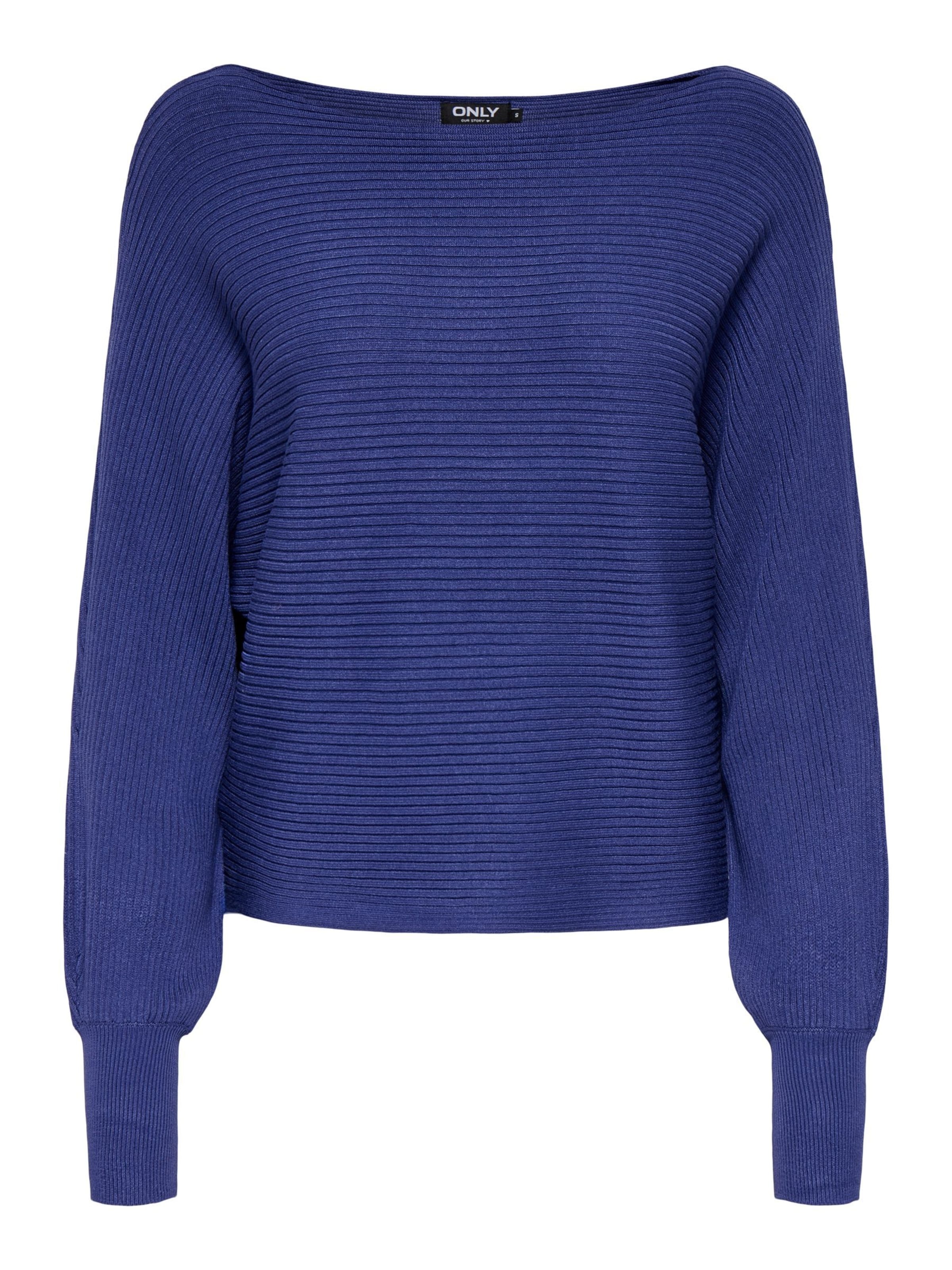 ONLY Trui 'ONLAdaline' in de kleur Indigo, Productweergave