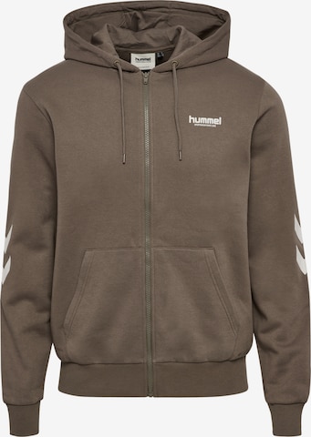 Hummel Sweatjakke i brun: forside
