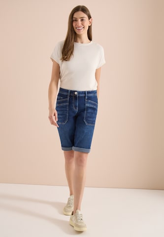 CECIL Loosefit Jeans in Blau: Vorderseite