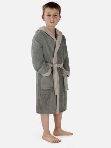 normani Bathrobe 'Elounda' in Grey