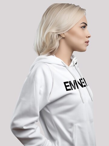 F4NT4STIC Sweatshirt 'Eminem Rap Music' in Wit