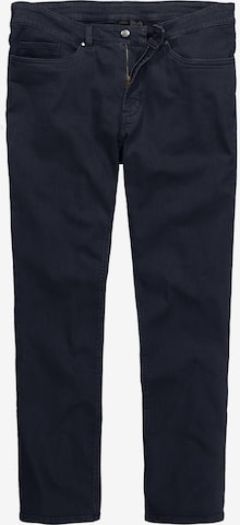 Men Plus Hose in Blau: Vorderseite