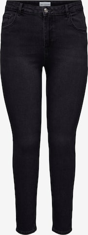 Jeans 'CARBilly' di ONLY Carmakoma in nero: frontale