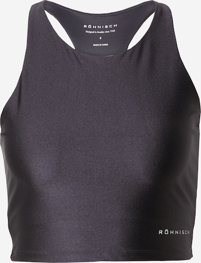 Röhnisch Sports top in Dark grey / White, Item view