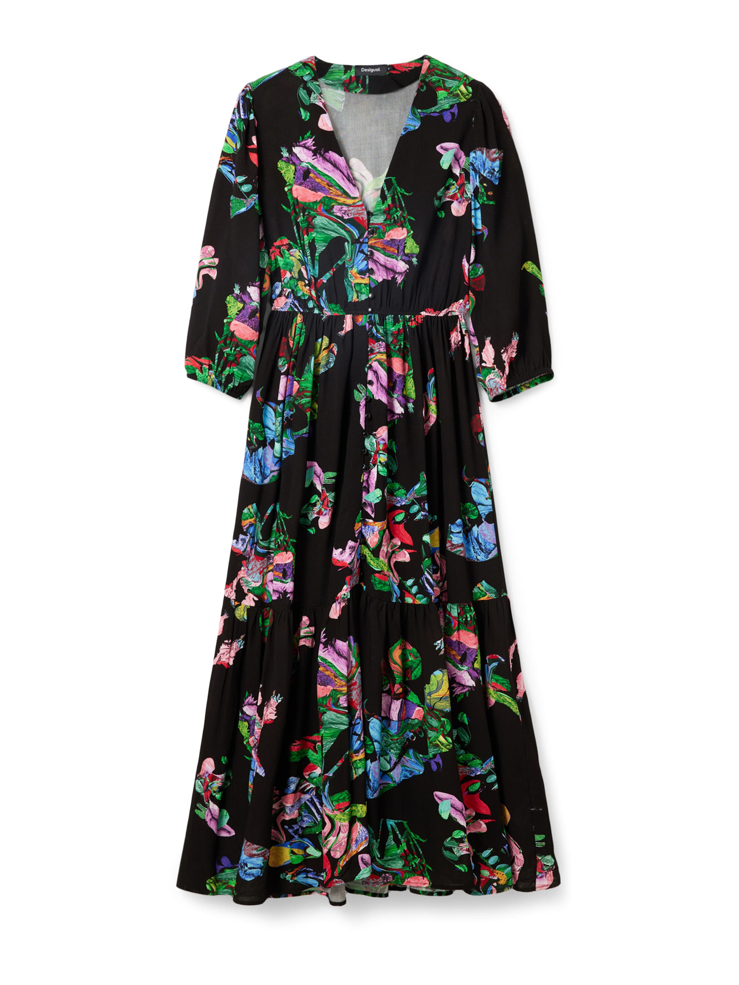Robe 'Poppy M. Christian Lacroix' Desigual en noir : devant