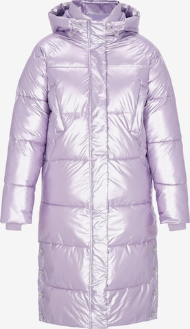 MYMO - Abrigo de invierno en lila: frente