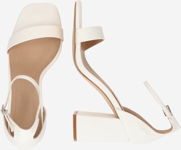 Dorothy Perkins - Sandalias con hebilla 'Saskia Classic' en blanco