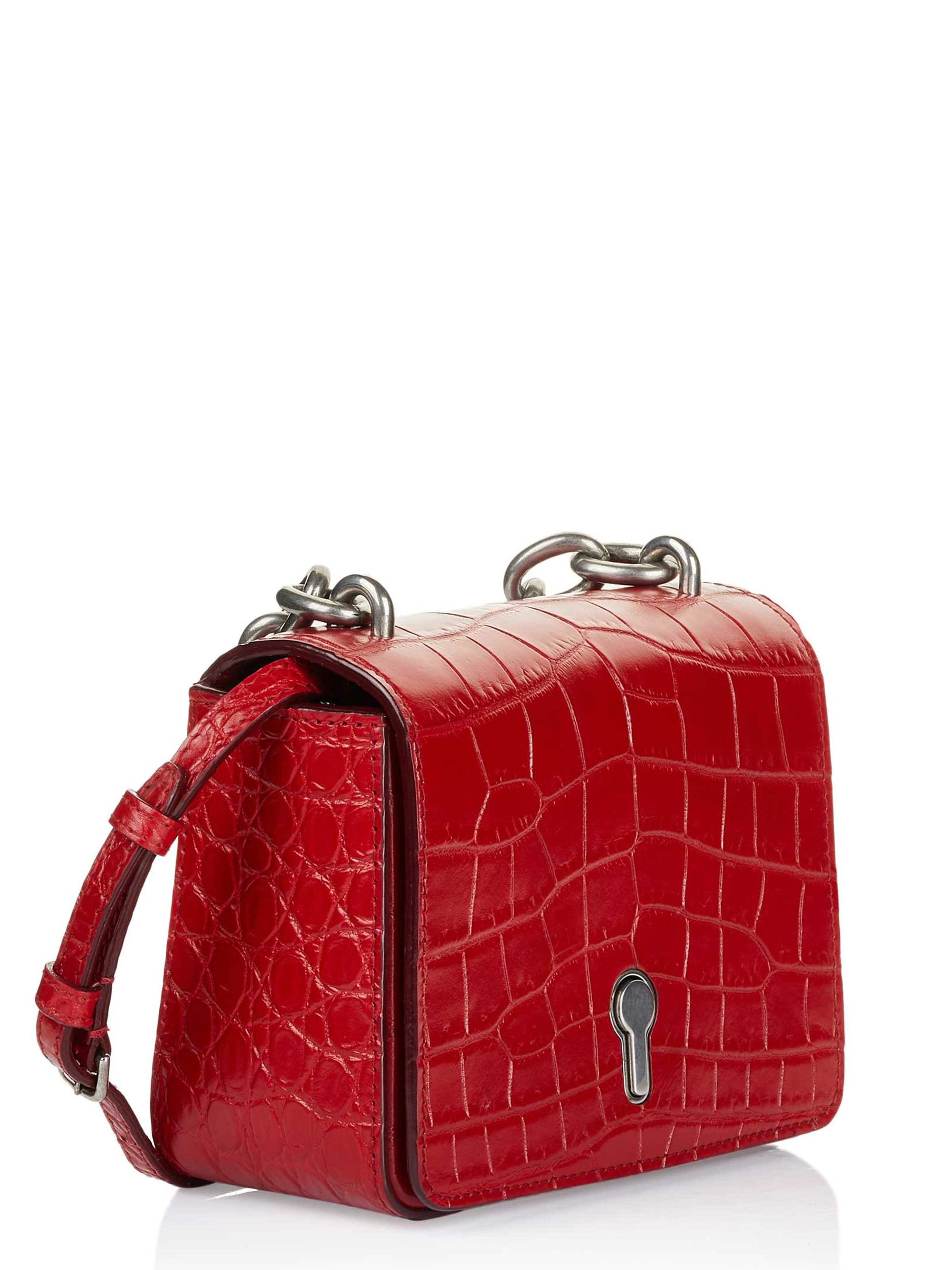 Bally Handbag 'Bally Tasche' in Red