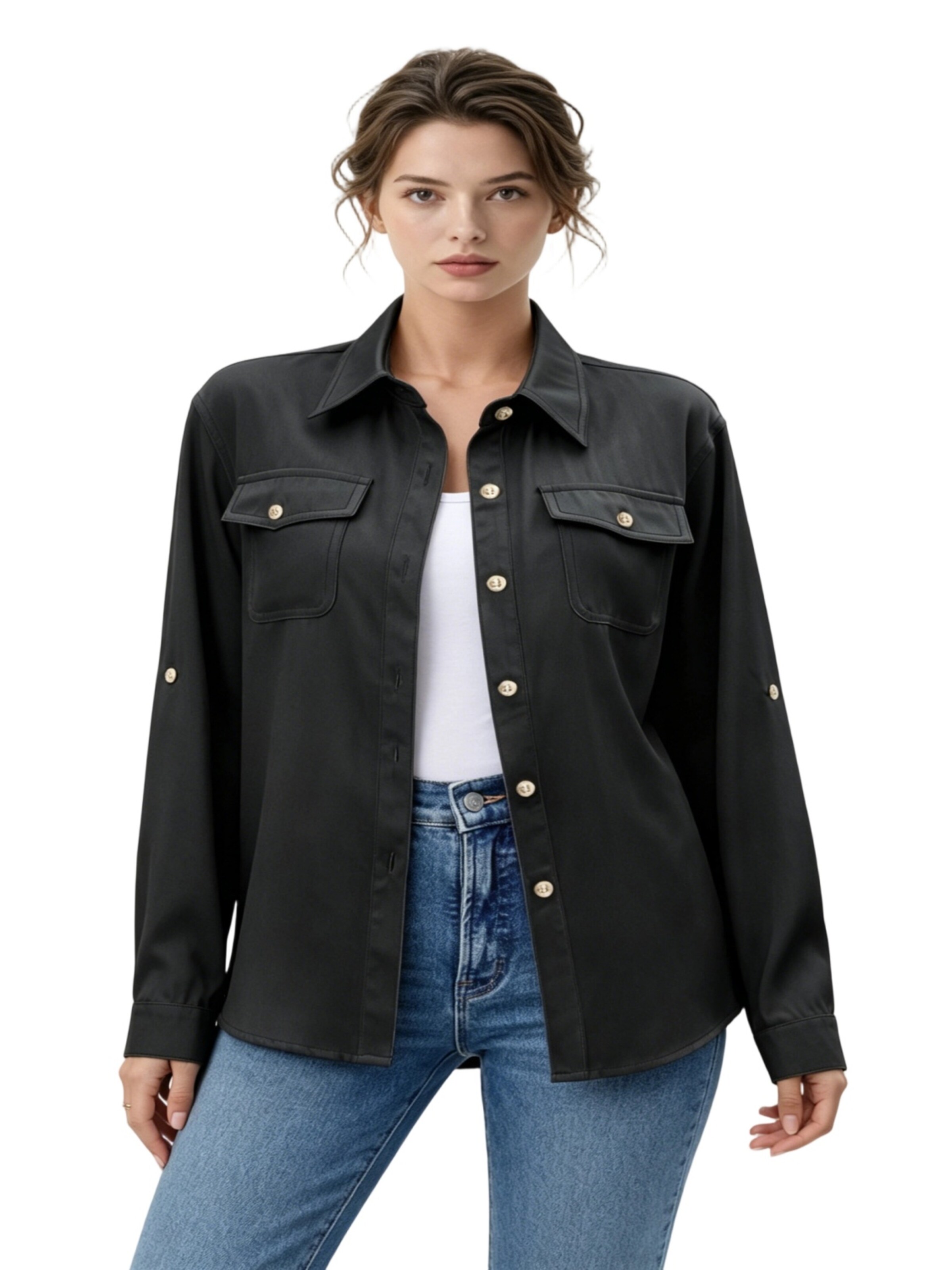 Yesfashion Between-Season Jacket in XXL in Black, Item view