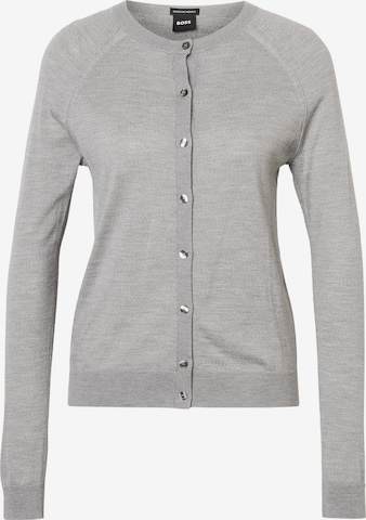 BOSS - Cárdigan 'Fonami' en gris: frente
