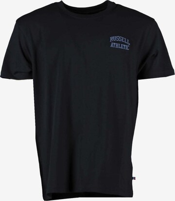T-Shirt Russell Athletic en bleu : devant