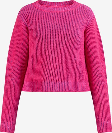 Pull-over myMo at night en rose : devant