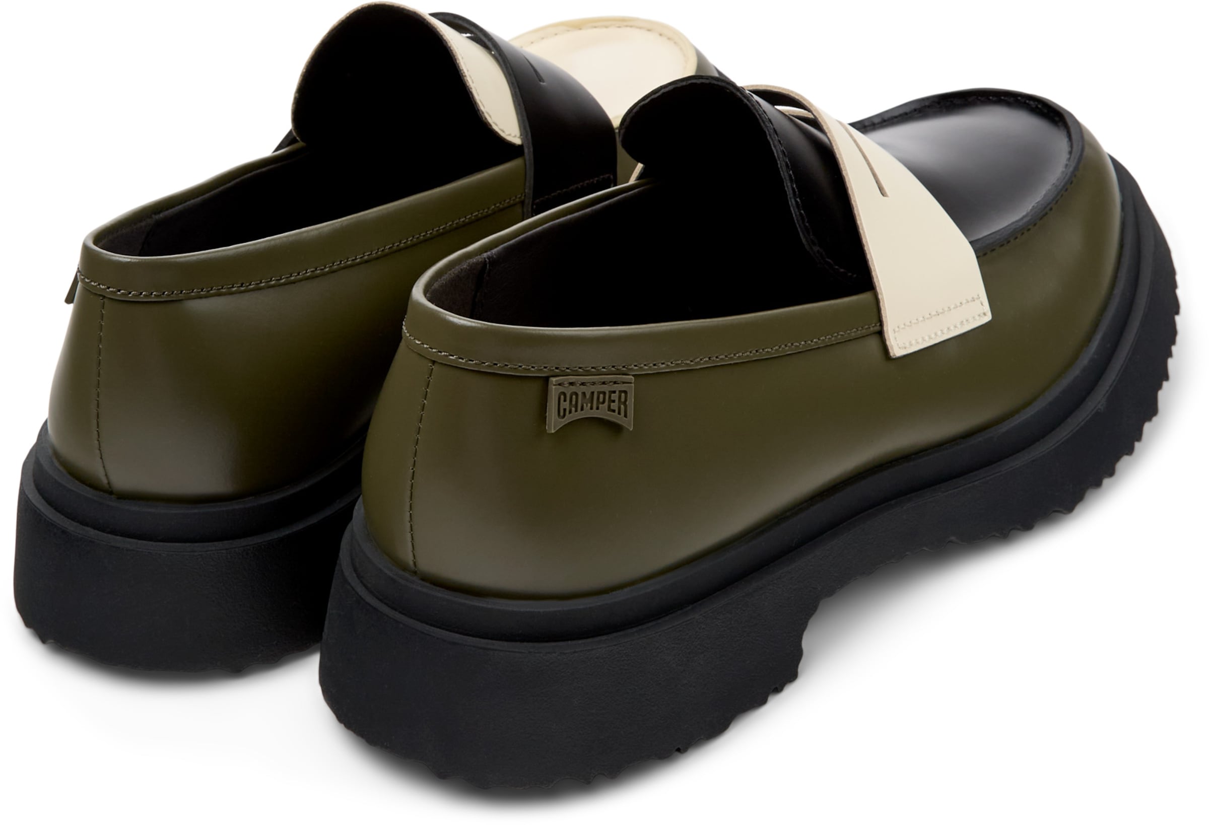 Mocassin 'Walden Twins' CAMPER en vert