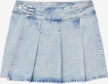 Pull&Bear Rok in Blauw: voorkant