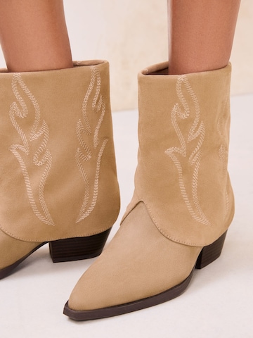 Lipsy Cowboylaarzen in Beige