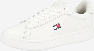 36 dydžio Sportbačiai be auliuko 'Contrast Heel Archive Court' iš Tommy Jeans, spalva – balta, Prekių apžvalga