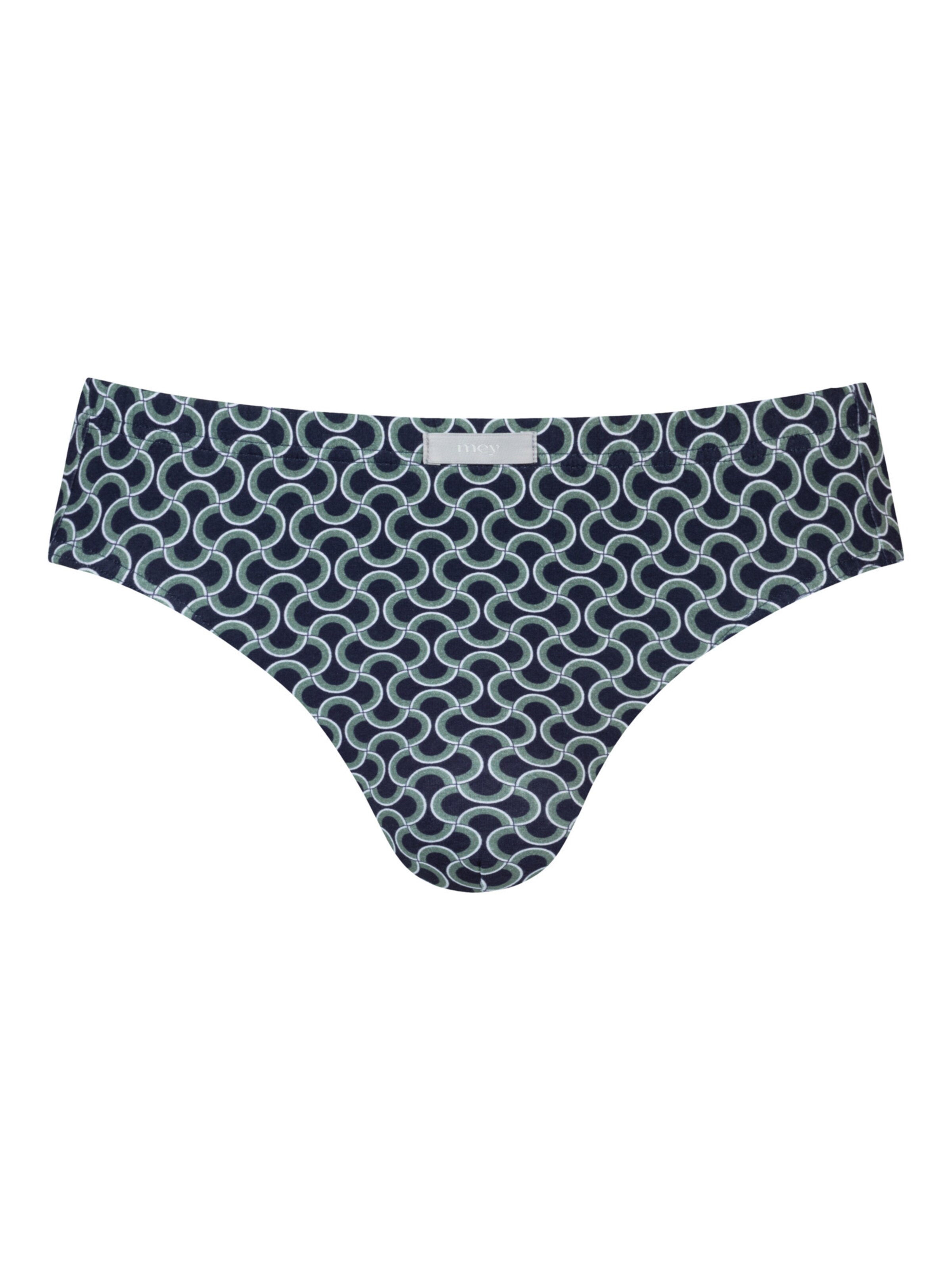 Mey Slip 'Curves' in Blau: Vorderseite