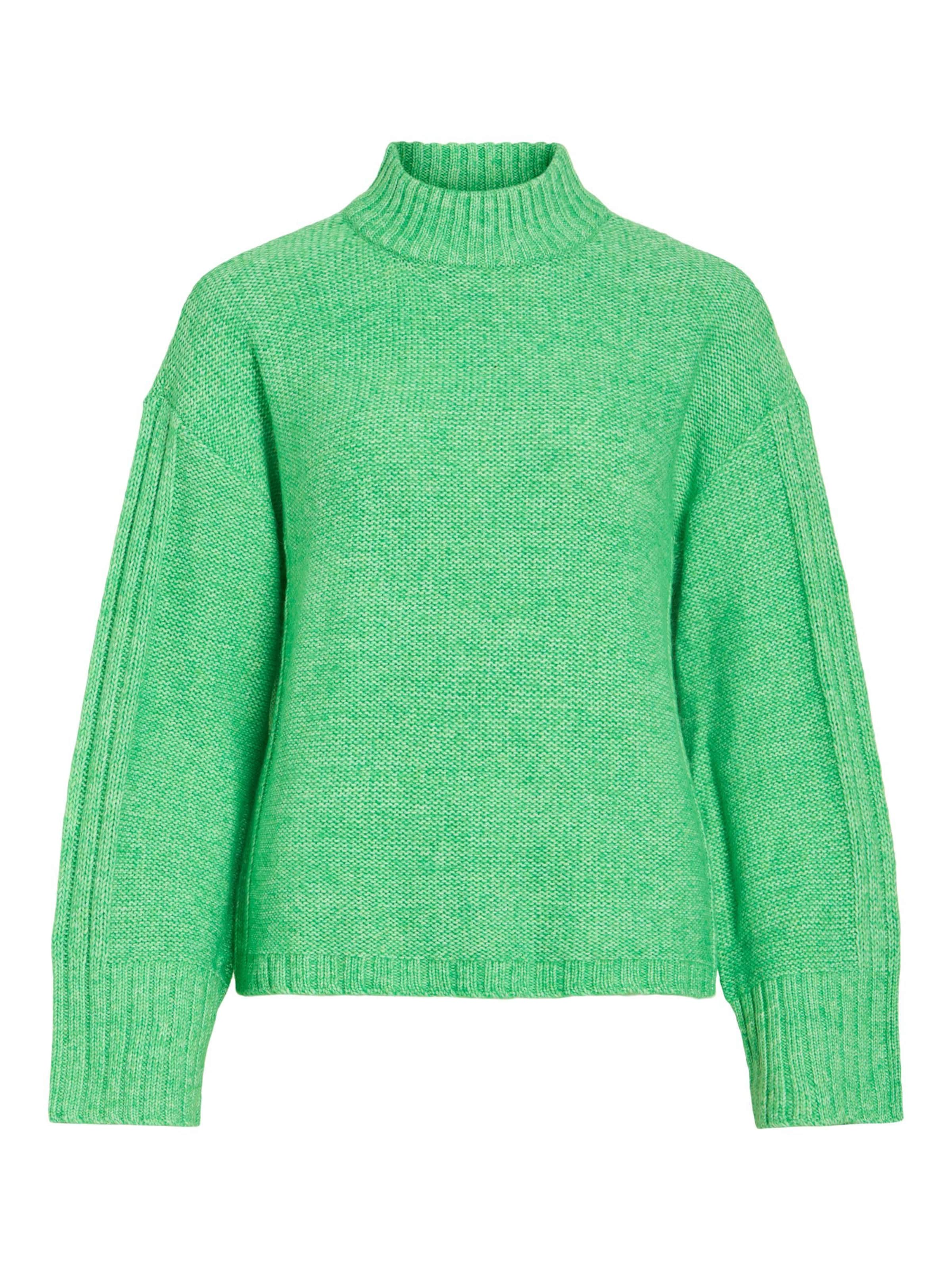 VILA Pullover 'VIBibbi' in Grün: Vorderseite