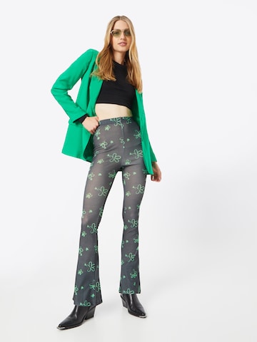 Nasty Gal Flared Pants in Black