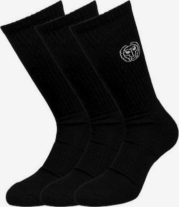 BIDI BADU Athletic Socks in Black: front