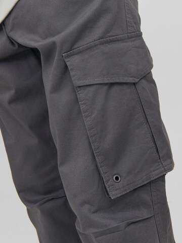 Effilé Pantalon cargo 'Kane Noah' JACK & JONES en gris