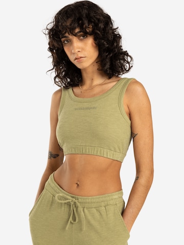 BILLABONG Top 'Sol Searcher' in Grün: Vorderseite